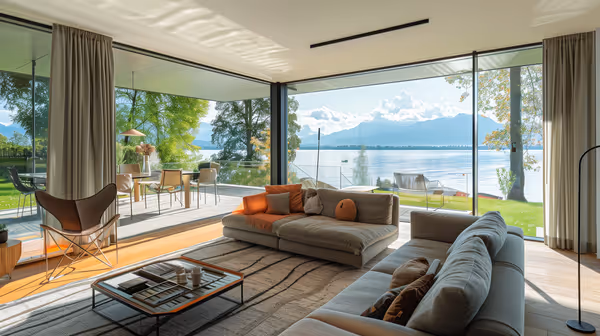 Architekturvilla mit Seeblick (anonymisiert)